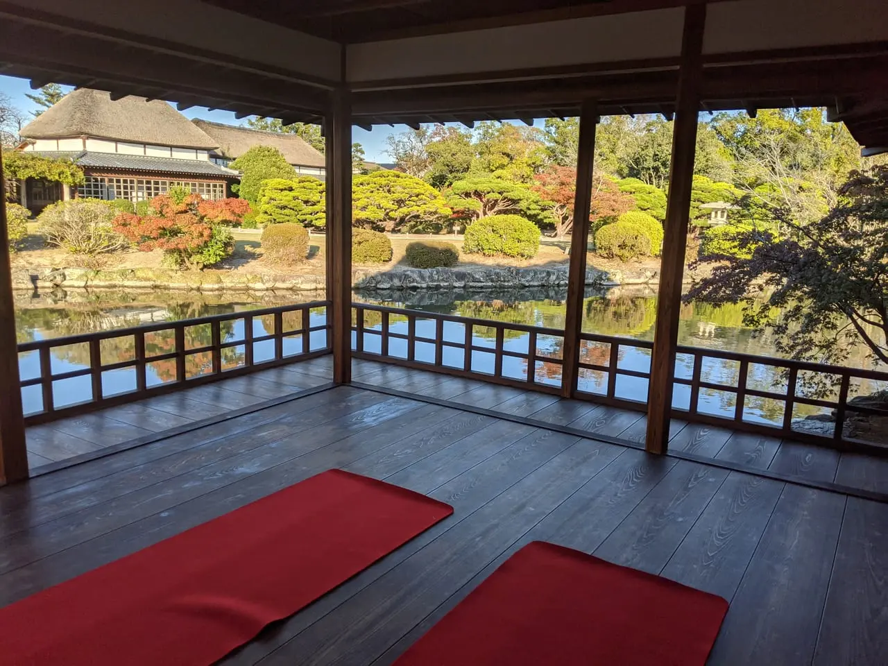 佐賀県　神野公園にある茶室「隔林亭」