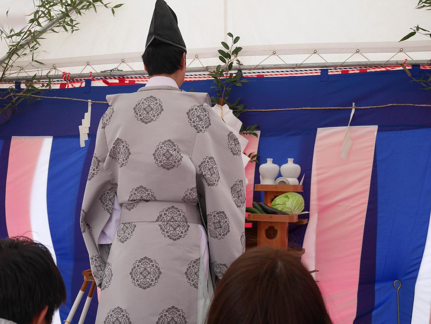 お引き渡しと地鎮祭の日