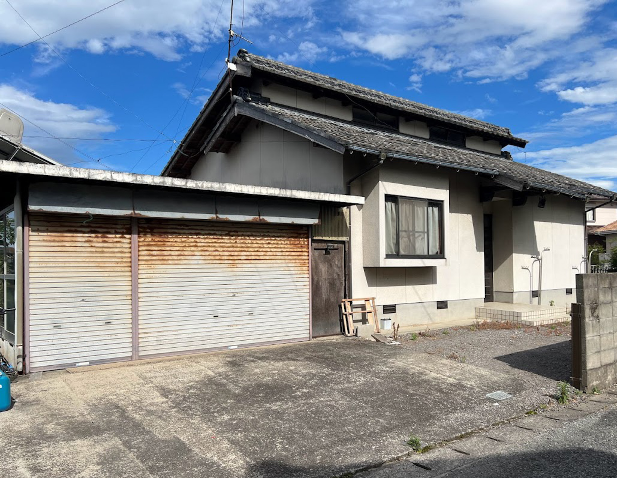 古きを活かした平屋